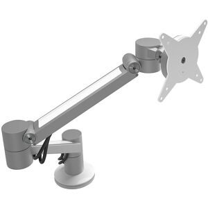 Monitorarm VIEWLITE PLUS, zur Tischmontage, silber / weiß Dataflex