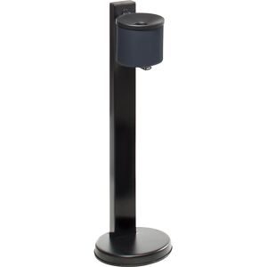 kaiserkraft Sicherheits-Standascher, 2,25 l, Ø 150 mm, graphit, Stahlblech