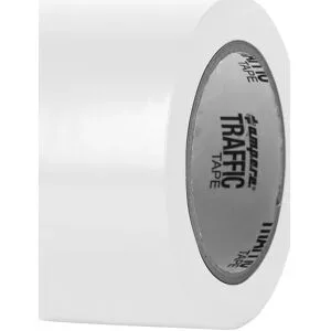Bodenmarkierungsband, Breite 75 mm, weiß Ampere