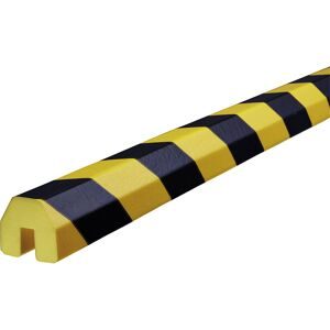 Knuffi® Kantenschutz, Typ BB, 1 Rolle à 5 m, schwarz / gelb SHG