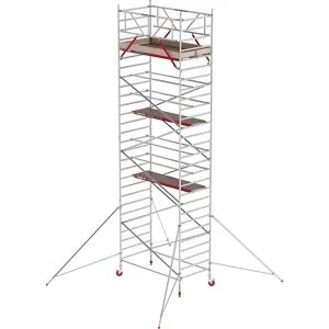 Fahrgerüst RS TOWER 42 breit, Holzplattform, Länge 2,45 m, Arbeitshöhe 9,20 m Altrex