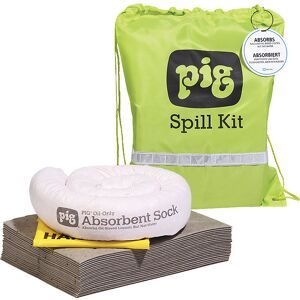 Notfall-Kit in Tragebeutel, Ausführung Öl, absorbiert 11,3 l PIG