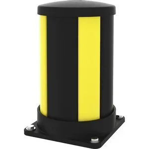 Rammschutz-Poller X-Protect, Bodenverankerung, Höhe 350 mm Axelent