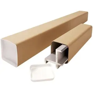 Versandhülse, quadratisch, braun, Innen-LxBxH 1000 x 105 x 105 mm, A0+, VE 10 Stk, ab 5 VE ratioform