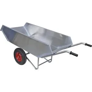 kaiserkraft Universalkuli, Aluminium, Tragkraft 500 kg, 450 Liter, LxB 2000 x 800 mm
