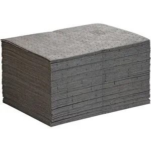 Universal-Bindevliesmatte, Medium-Weight-Ausführung, VE 125 Stk, BxL 380 x 510 mm PIG