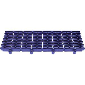 Kunststoff-Bodenfliese Yoga Easy Event, Belastbarkeit 220 t/m², LxB 300 x 75 mm, blau, Expansionsleisten, VE 5 Stk Miltex
