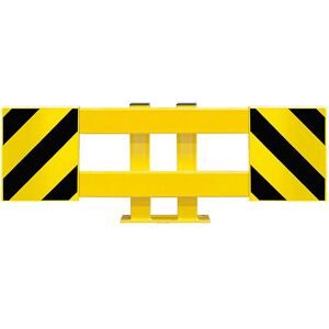 Regalschutz-Planken-Set, für Einfachregal, ausziehbar 900 - 1300 mm, innen Black Bull