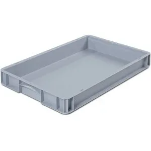 Alpha Eurobox aus PP mit geschlossenen Wänden, 13,7 Liter, HxBxT 70 x 600 x 400 mm