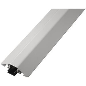 Kabelbrücke aus Aluminium, LxBxH 1500 x 80 x 20 mm, lichtgrau, VE 1 Stk EHA