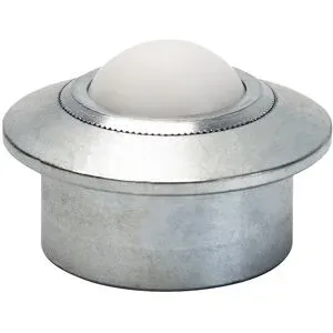 Kugelrolle, Bund, massiv, Kunststoff, Tragkugel-Ø 22 mm Schulz Stanztechnik