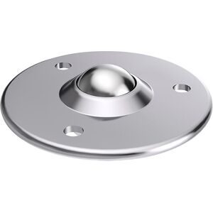 Kugelrolle, versenkt, Edelstahl, Tragkugel-Ø 19 mm Schulz Stanztechnik