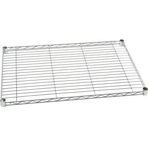 kaiserkraft Boden für Drahtgitter-Tischwagen, LxB 910 x 610 mm, verchromt