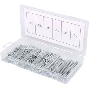 KS Tools Sortiment Splinte, 1,6x25,4mm-4,0x63,5mm, 555-tlg 1 St.