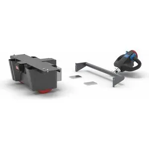 E-Modul NEO Nachrüstset, für Kastenwagen mit Breite 800 mm, anthrazitgrau eurokraft pro