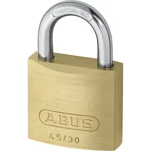 Vorhängeschloss, 45/30 Lock-Tag, VE 12 Stk, Messing ABUS