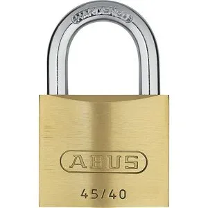 Vorhängeschloss, 45/40 Lock-Tag, VE 12 Stk, Messing ABUS