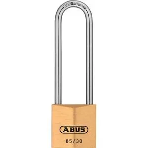 Vorhängeschloss, 85/30HB65, VE 3 Stk, Messing ABUS