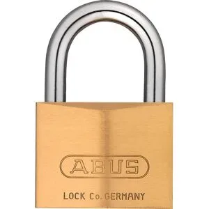 Vorhängeschloss, 85/60 Lock-Tag, VE 3 Stk, Messing ABUS