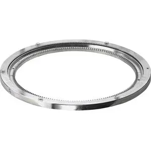 kaiserkraft Drehkranz, Aluminium, Ø 330 mm, Tragfähigkeit 300 kg