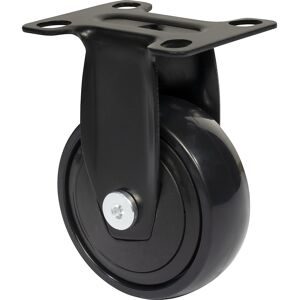 Möbelrolle 3C-Serie, Radbreite 25 mm, VE 4 Stk, Ø 75 mm, Bockrolle Wagner