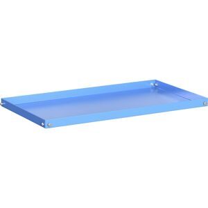 Ladefläche CustomLine, für Montagehilfswagen, pulverbeschichtet, lichtblau eurokraft pro