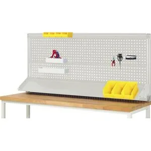 System-Aufbau-Set 8, für Werkbank, BxTxH 2000 x 350 x 900 mm RAU