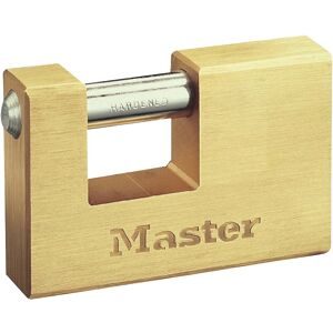 Vorhängeschloss aus Messing, VE 4 Stk, gold Masterlock