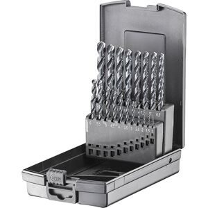 kaiserkraft Spiralbohrer-Satz, DIN 338 HSS-GK Typ VA - VAPO - PREMIUM, Set klein, 19 Teile