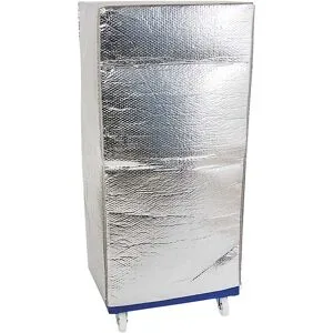 kaiserkraft Thermohaube für Rollbehälter, 724 x 815 mm, Nutzhöhe 1460 mm