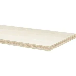 kaiserkraft Multiplex-Arbeitsplatte, für 1 Unterschrank, Breite 680 mm