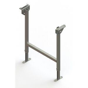 Doppelständer, verzinkt, Bahnbreite 500 mm, Verstellbereich 580 - 950 mm Gura