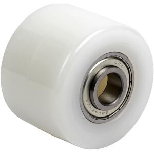 kaiserkraft Gabelrolle, Polyamid, Einbaulänge 64 mm, Rollenbreite 60 mm, Achs-Ø 20 mm