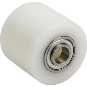 kaiserkraft Gabelrolle, Polyamid, Einbaulänge 82 mm, Rollenbreite 75 mm