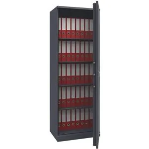 kaiserkraft Sicherheitsschrank LIGHT, leichte Bauart, HxBxT 1950 x 670 x 500 mm, graphitgrau