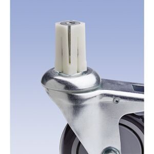 Expander-Rohrbefestigung, für Vierkantrohr, VE 4 Stk, für Innen-Ø 33 - 35 mm Proroll