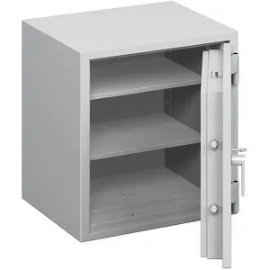 kaiserkraft Feuergeschützter Wertschutzschrank, VdS Klasse N/0, S 60 P, HxBxT 615 x 589 x 471 mm