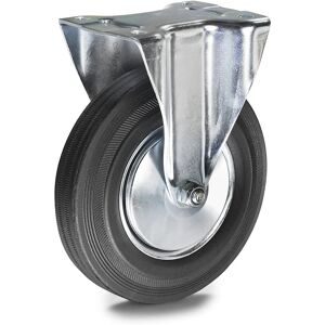 Vollgummi-Reifen, Rad-Ø x Breite 80 x 25 mm, Bockrolle Proroll