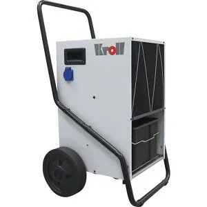 Mobile Luftentfeuchter, Luftvolumenstrom 1000 m³/h, Entfeuchtungsleistung 60 l/24h Kroll