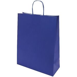 Papiertragetasche FRESH, blau, LxBxH 320 x 130 x 425 mm, 110 g/m², VE 250 Stk, ab 5 VE ratioform