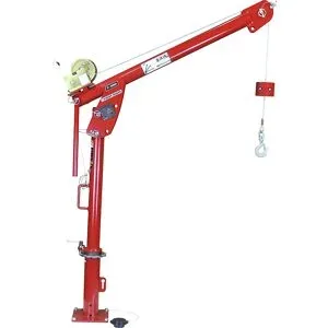 Davit-Drehkran First Mate, pulverbeschichtet, Tragfähigkeit 385 kg Thern