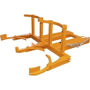 Fassheber, für 2 x 220-l-Kunststofffässer, orange eurokraft pro