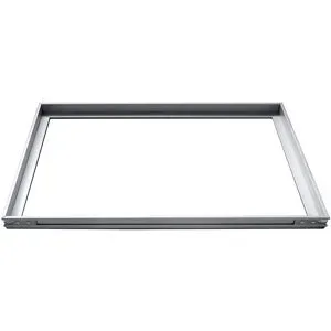 Aluminium-Einbaurahmen, für Aluprofilmatte, für LxB 585 x 385 mm Miltex