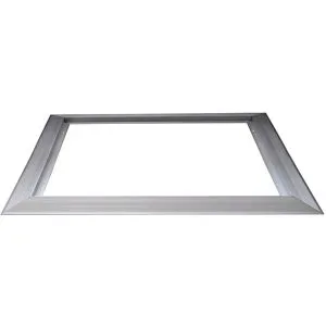Aluminiumrahmen, abgeschrägt, für Aluprofilmatte, für LxB 785 x 585 mm Miltex