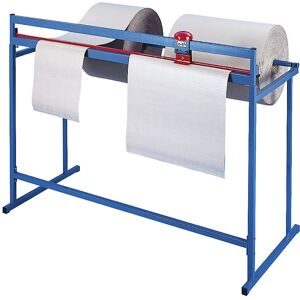 Abrollständer mit Schneidevorrichtung, stationär, für Rollenbreite 1250 mm, H 1060 mm, ab 10 Stk ratioform