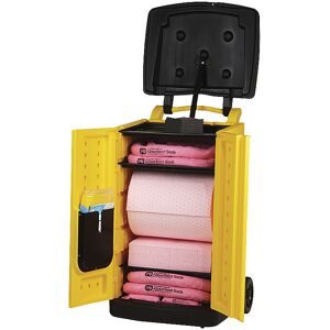 Leckage-Notfall-Caddy, Ausführung Chemikalien, absorbiert 173 l PIG