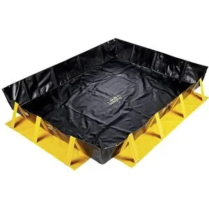 Collapse-A-Tainer® Notfall-Faltwanne, Geomembran aus Copolymer, Auffangvolumen 1359 l PIG