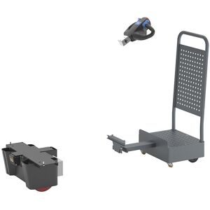 Fahrerstand mit E-Modul NEO, für Plattformwagen, Breite 700 mm eurokraft pro