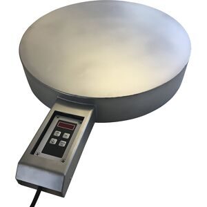 kaiserkraft Fass-Heizplatte, für 200 - 220-l-Fässer, max. 120 °C, 900 W, digital