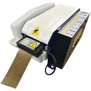 kaiserkraft Vollautomat für Nassklebebänder, für Bandbreite 20 - 100 mm, weiß/anthrazit